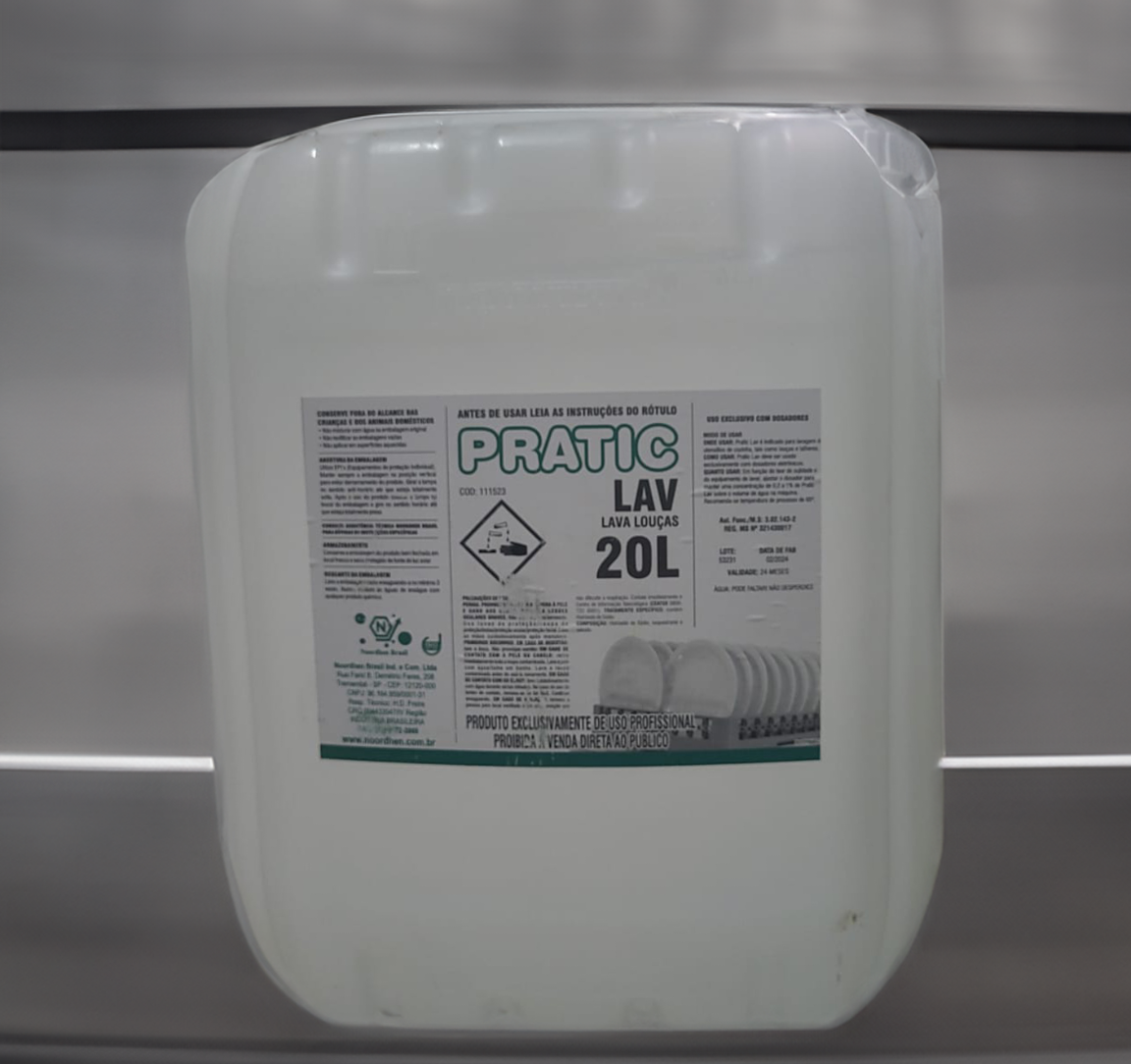 Detergente Máquinas Pratic Lav