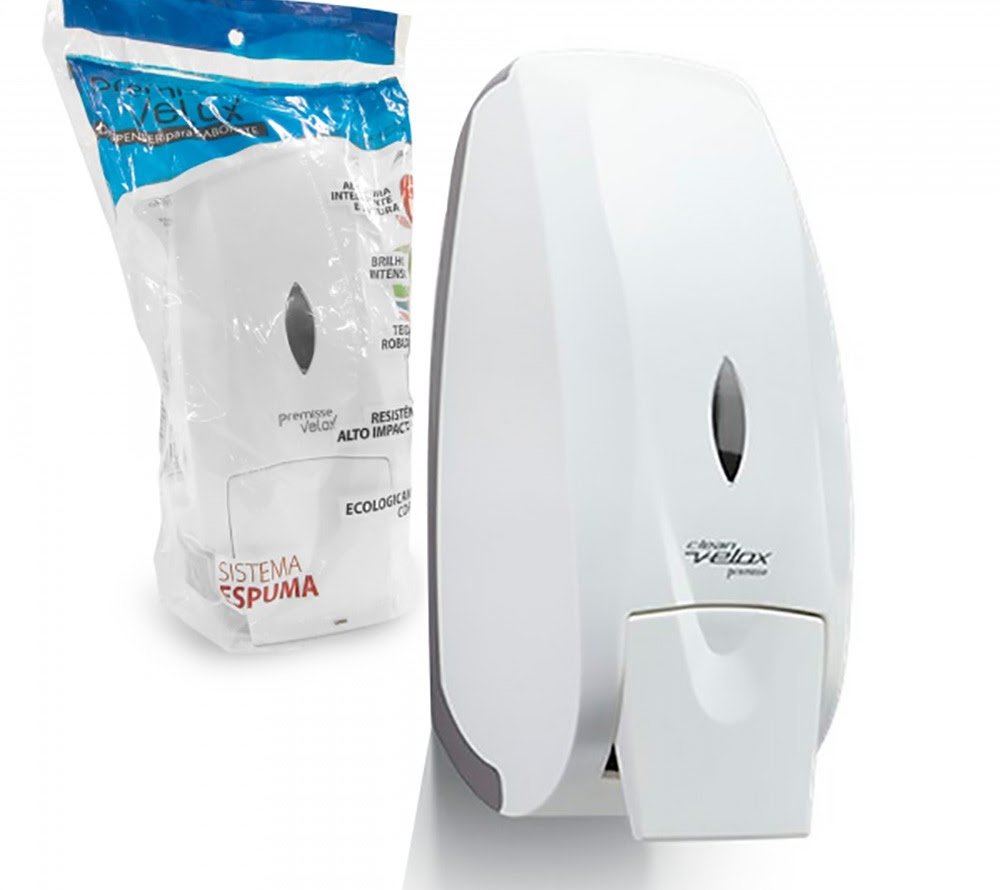 Dispenser Sabonete Espuma Velox
