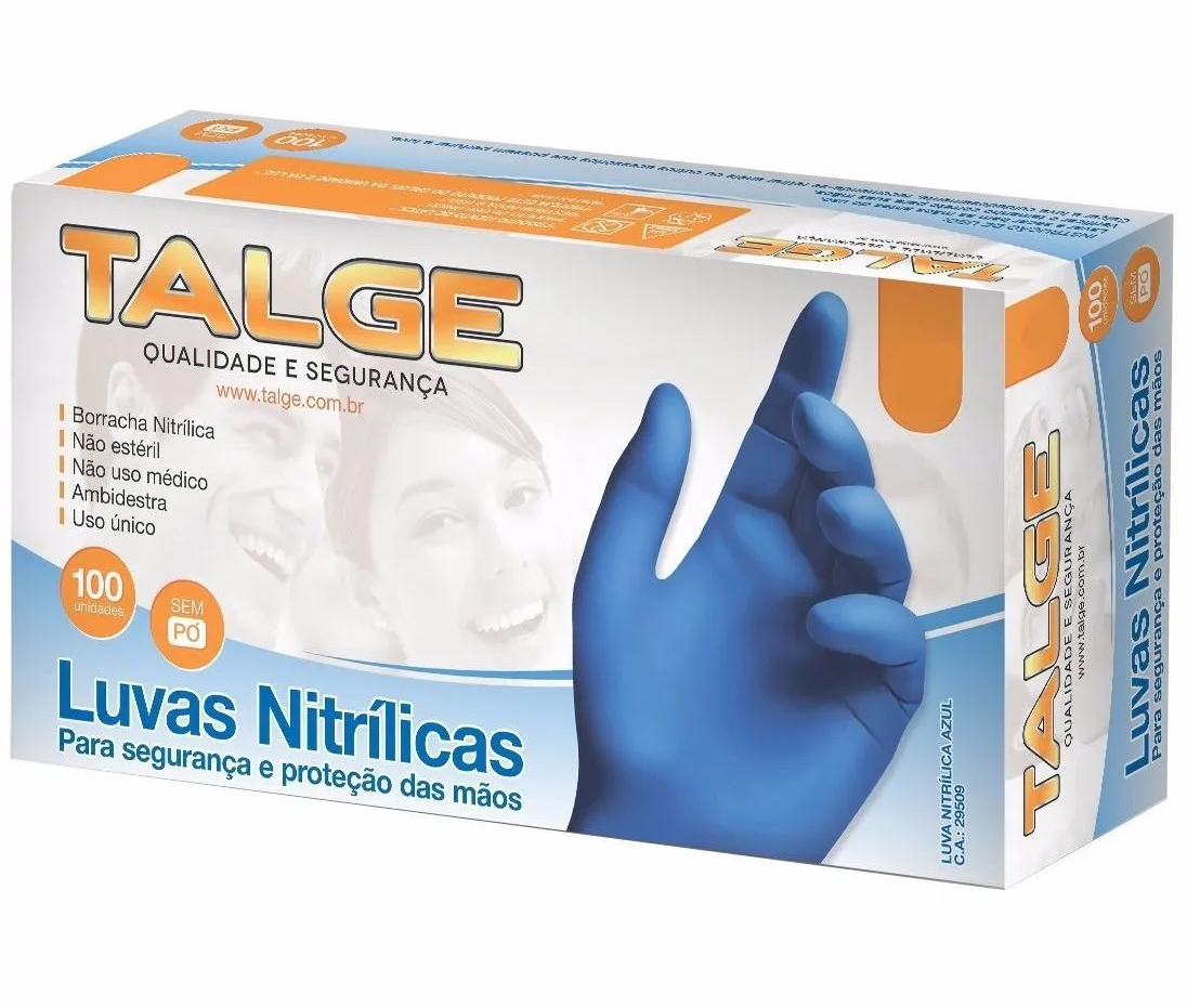 Luvas Nitrílicas Talge