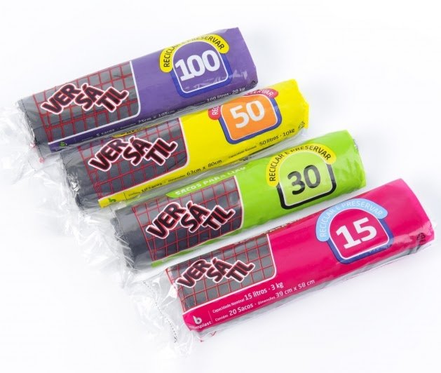 Sacos para Lixo Versátil